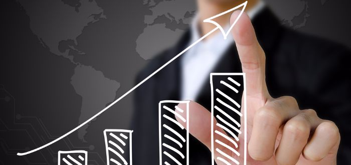 sales growth business growth chart