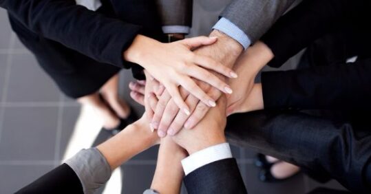 Mentoring coaching and training hands
