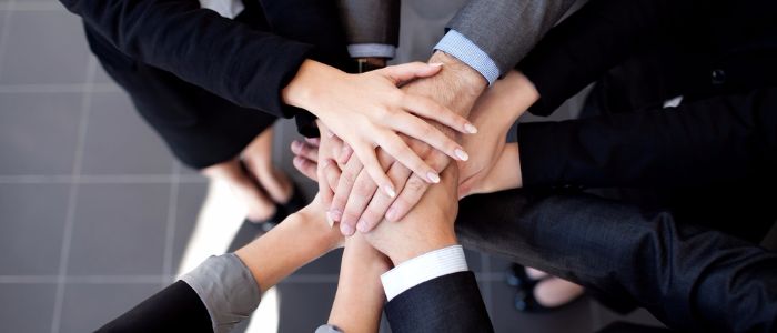 Mentoring coaching and training hands