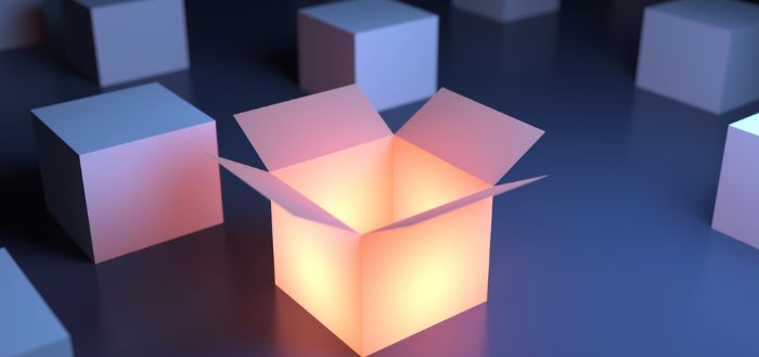 Research and competitive intelligence lit up boxes